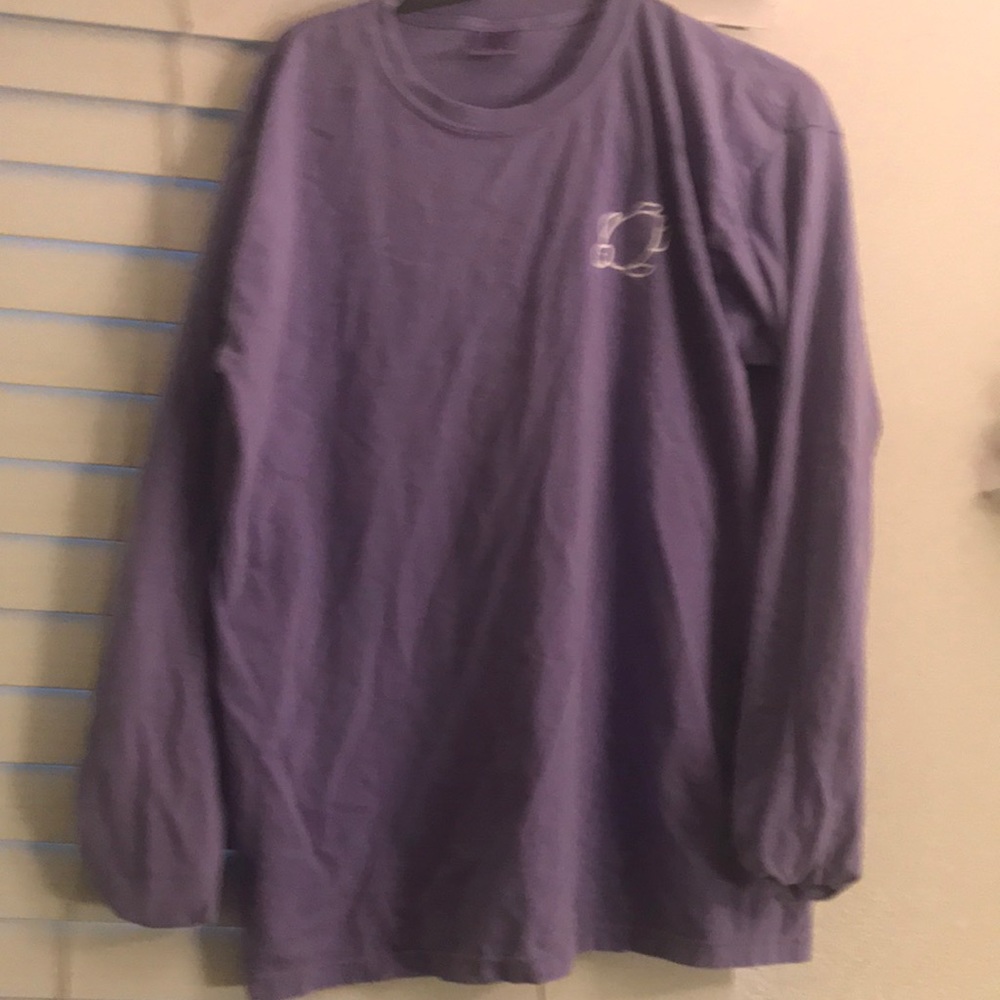 Long Sleeve Purple Shelly Cove Shirt
